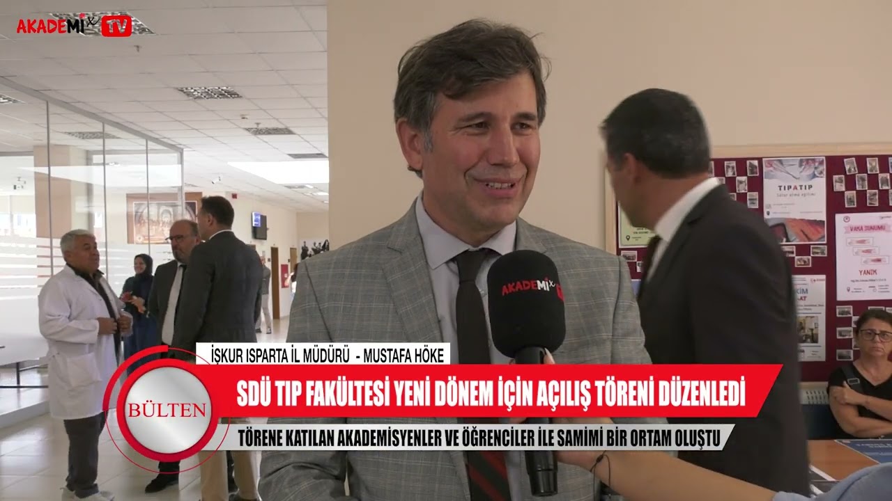 Bülten - SDÜ Tıp Fakültesi Yeni Akademik Yılı Açılış Töreni Gerçekleştirildi!