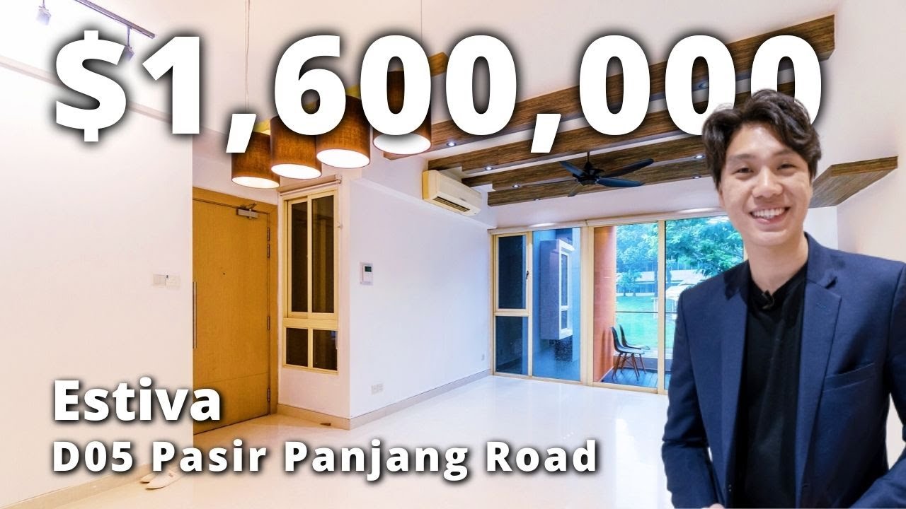 Modern Freehold (RCR) The Estiva (3-Bed $1.6M) D05 Pasir Panjang Road | Singapore Home Tour Ep.127