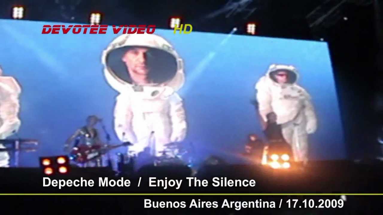 DEPECHE MODE /  Enjoy The Silence   / Buenos Aires Argentina  17.10.2009