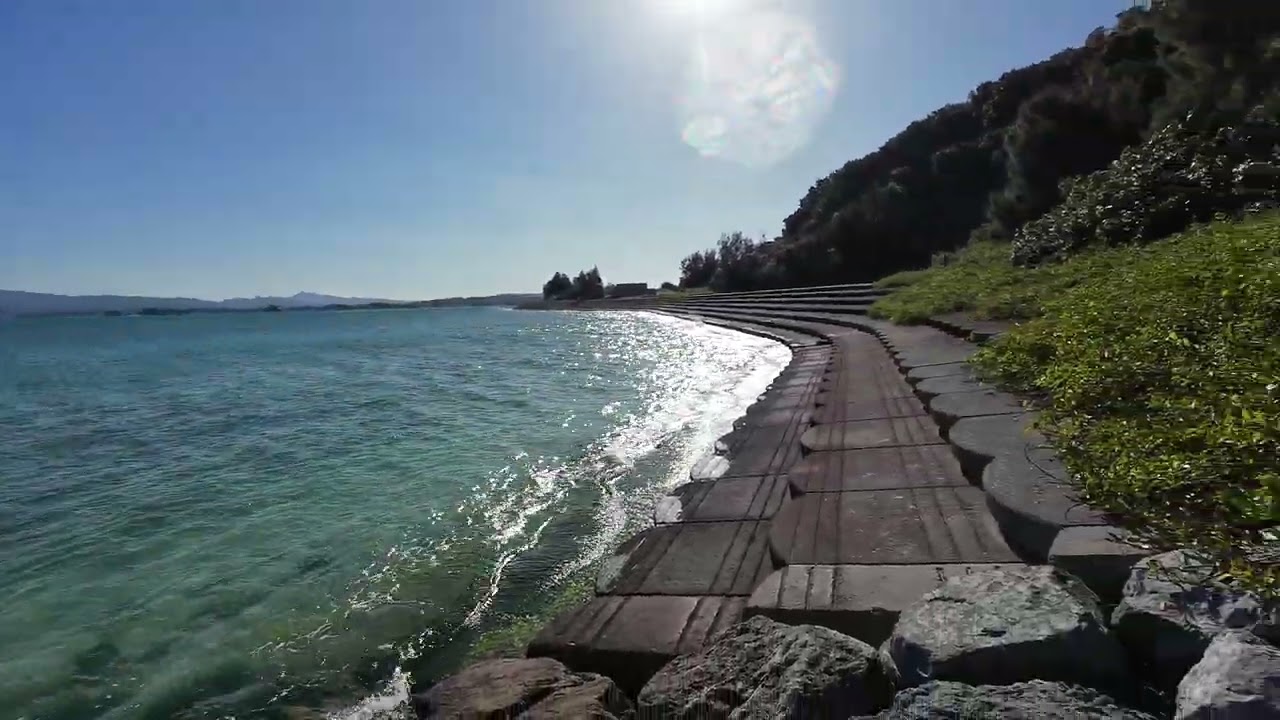 Kouri island sandy beach, Naha, Japan