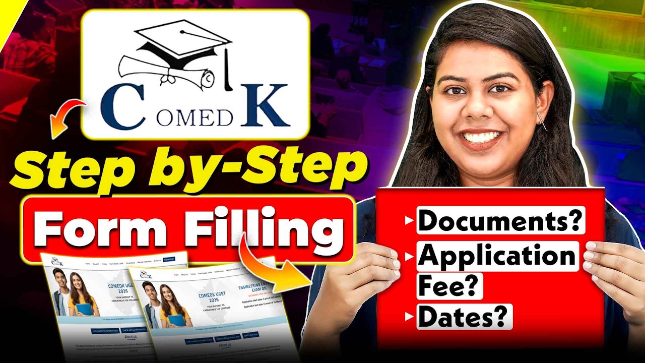 COMEDK 2026 Application Form Guide | Dates, Fee & Mistakes to Avoid #BTechCollege #Admissions #Viral