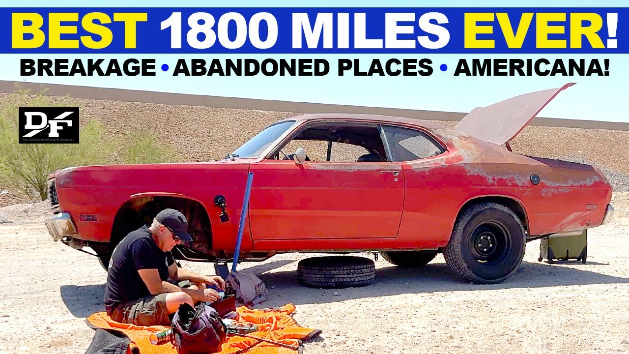 ROAD TRIP GOLD! Wrenching, Finding Old Cars, Americana, and Rat Fink!