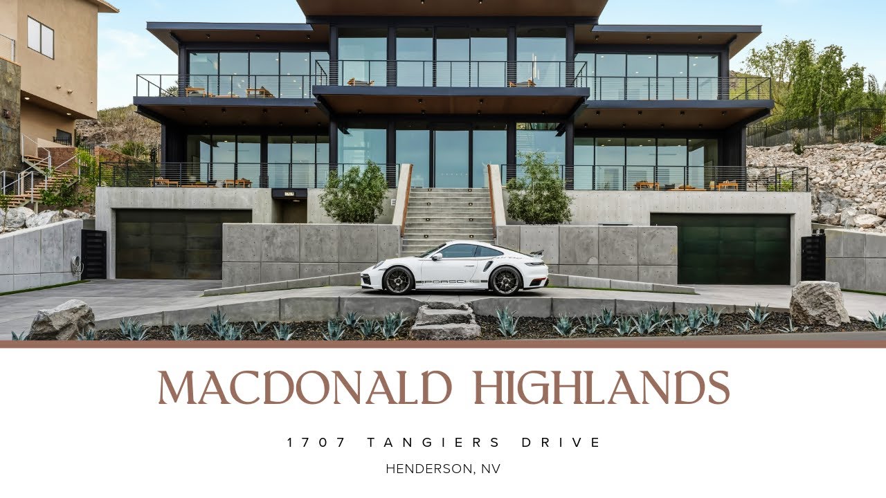 1707 Tangiers Drive | MacDonald Highlands, Henderson | IS LUXURY