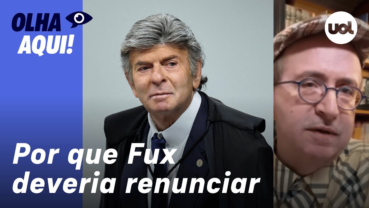 Reinaldo: Dado o modo como Fux reviu seus votos, ele tem de renunciar ao Supremo