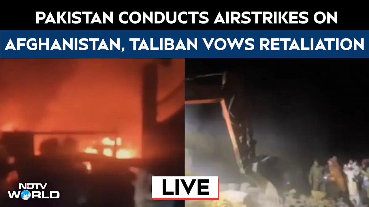 Pakistan Strikes Afghanistan LIVE | Afghanistan News | 17 Civilians Killed In Afghanistan