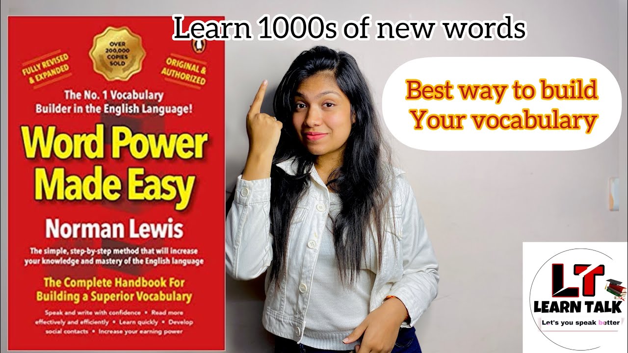 Easiest way to Build your vocabulary || Word Power Made Easy by Norman Lewis|| #vocabulary. L-1
