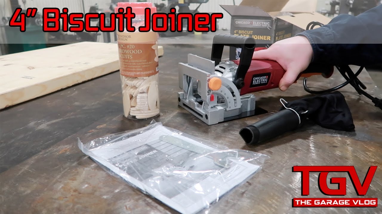 Harbor Freight 4 Inch Biscuit Joiner | Unbox | Review | Test