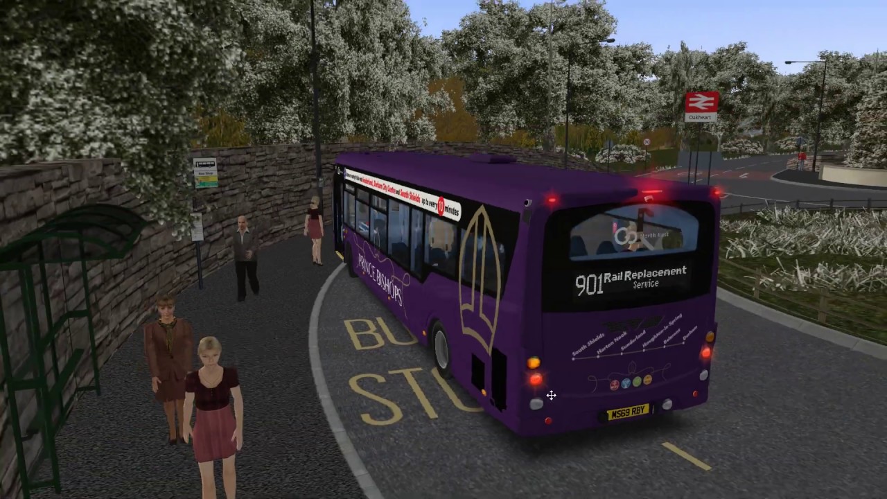OMSI 2 | Yorkshire 2.0 - Go North East - Prince Bishop Streetlite: Rail Replacement