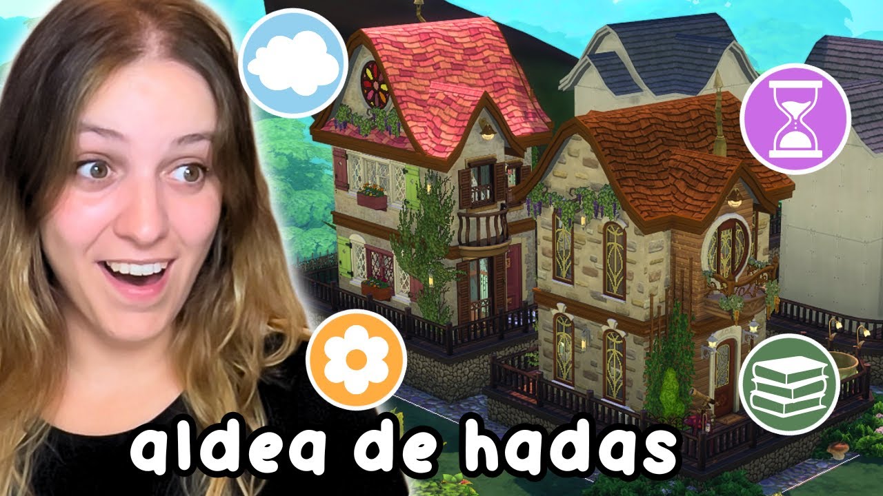 Aldea de Hadas 🧚‍♀️✨: cada minicasa es un tipo de HADA diferente | Parte 1 || Marta