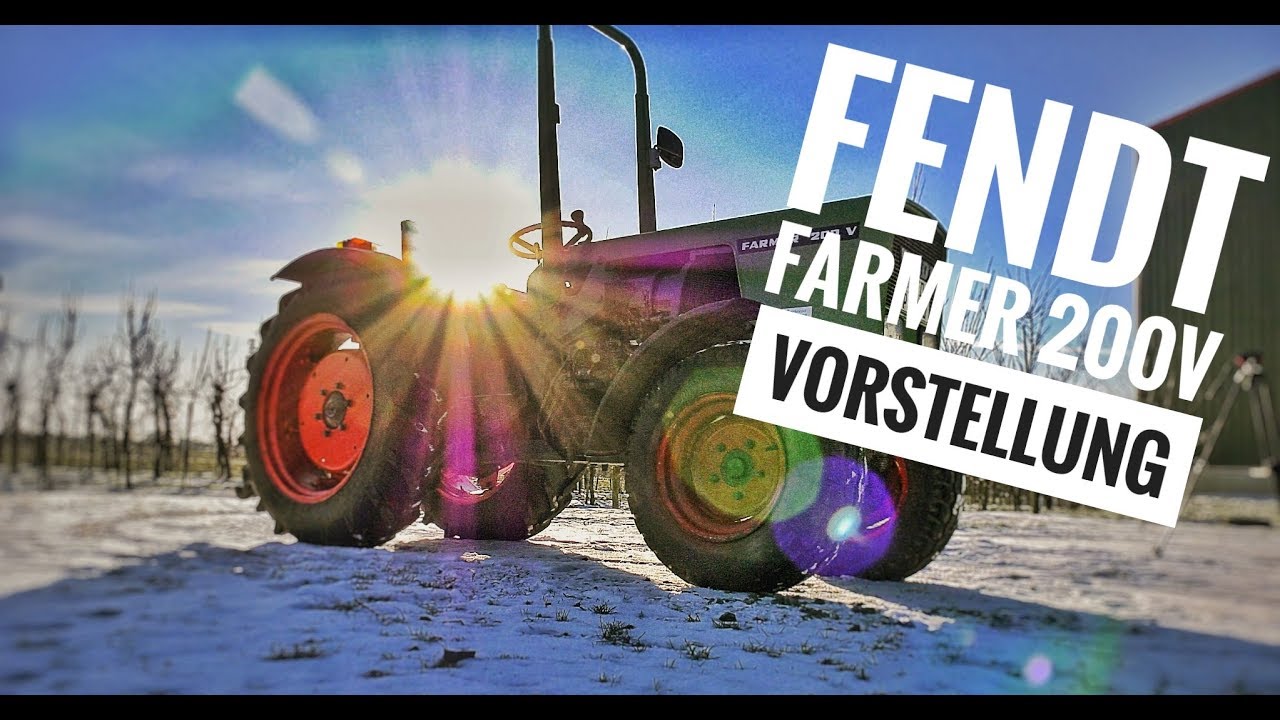 Obsthof Raddatz - Fendt Farmer 200V Maschinen Vorstellung #2