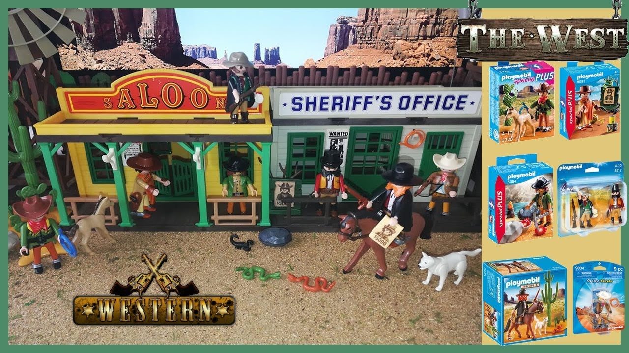 Playmobil West ?? Diorama West ? Mega unboxing Playmobil ⁉️ Игрушки Видео