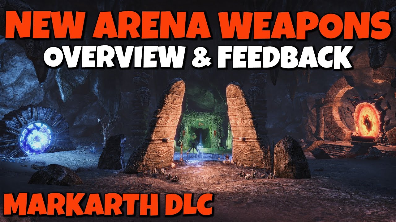 Markarth DLC - NEW Solo Arena Weapons Overview & Feedback - PTS 6.2.0 | Elder Scrolls Online
