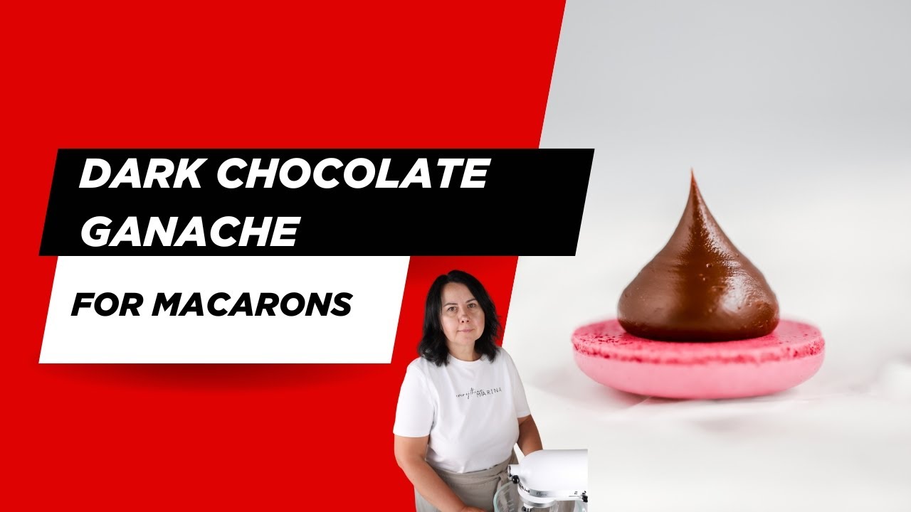 How to make Dark Chocolate Ganache for Macarons