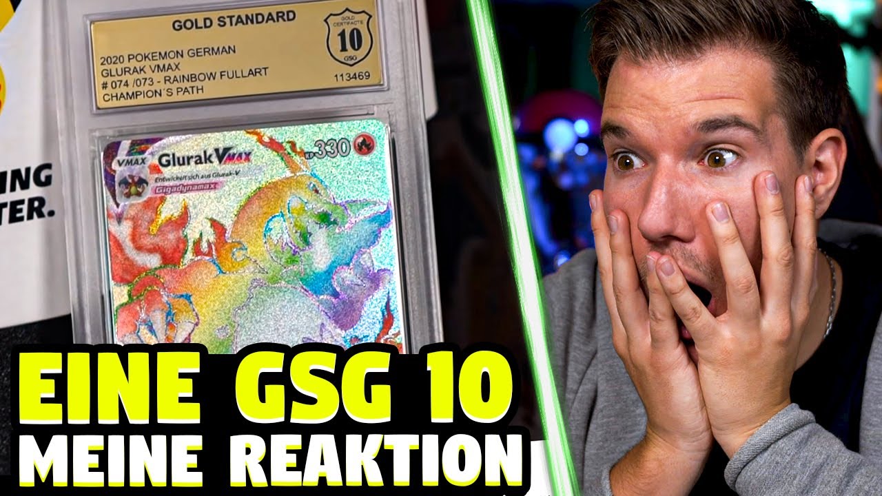 Meine Reaktion auf die Rainbow GSG 10 der Cardbuddys! 😨🔥 Grading
