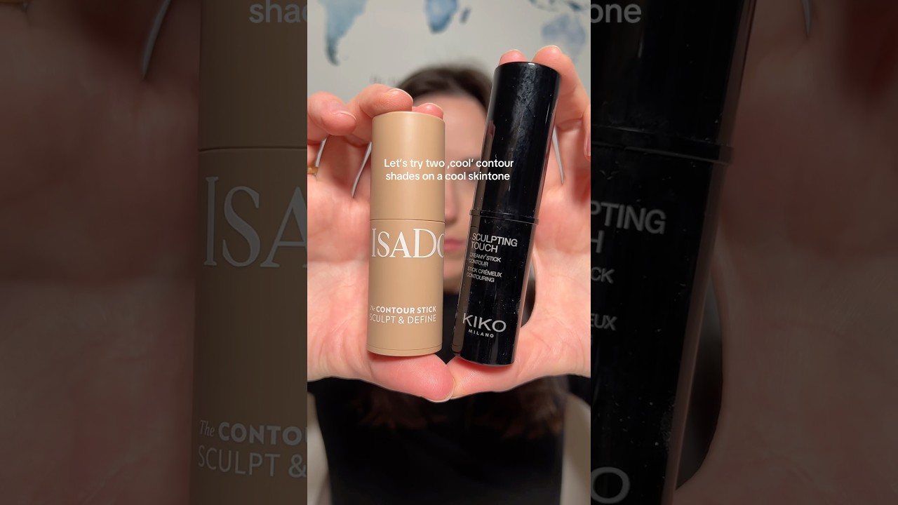 Really two cool shades? Kiko sculpting touch vs. Isadora contour stick #shorts