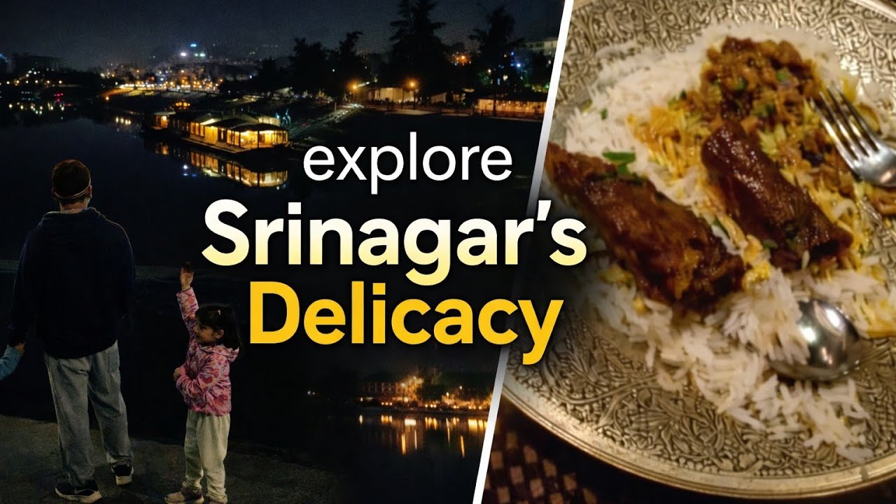 Explore Srinagar’s Famous Wazwan | Authentic Kashmiri Local Food Delicacy 🍛