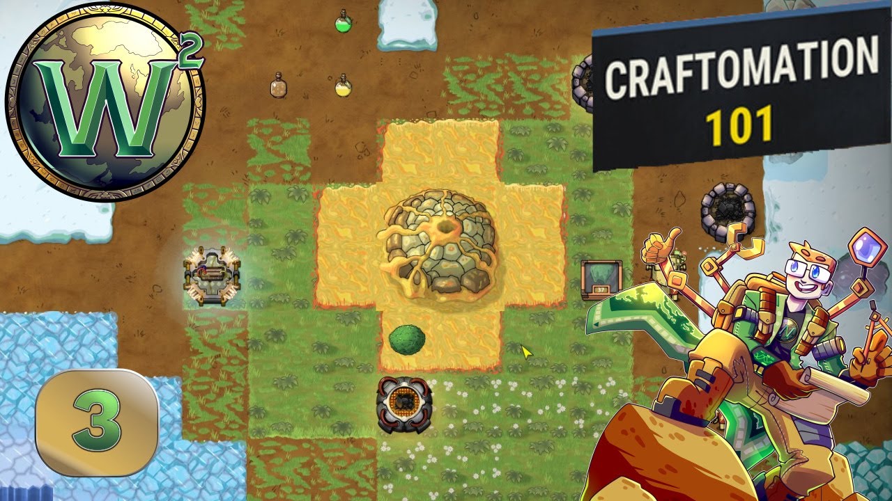 Craftomation 101 - Automating Trees & Moss - Let's Play - Episode 3