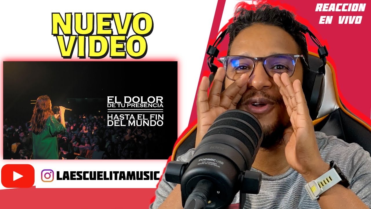 Eugenia Quevedo - El Dolor De Tu Presencia  Hasta El Fin Del Mundo (CARLOS REACCIONA)
