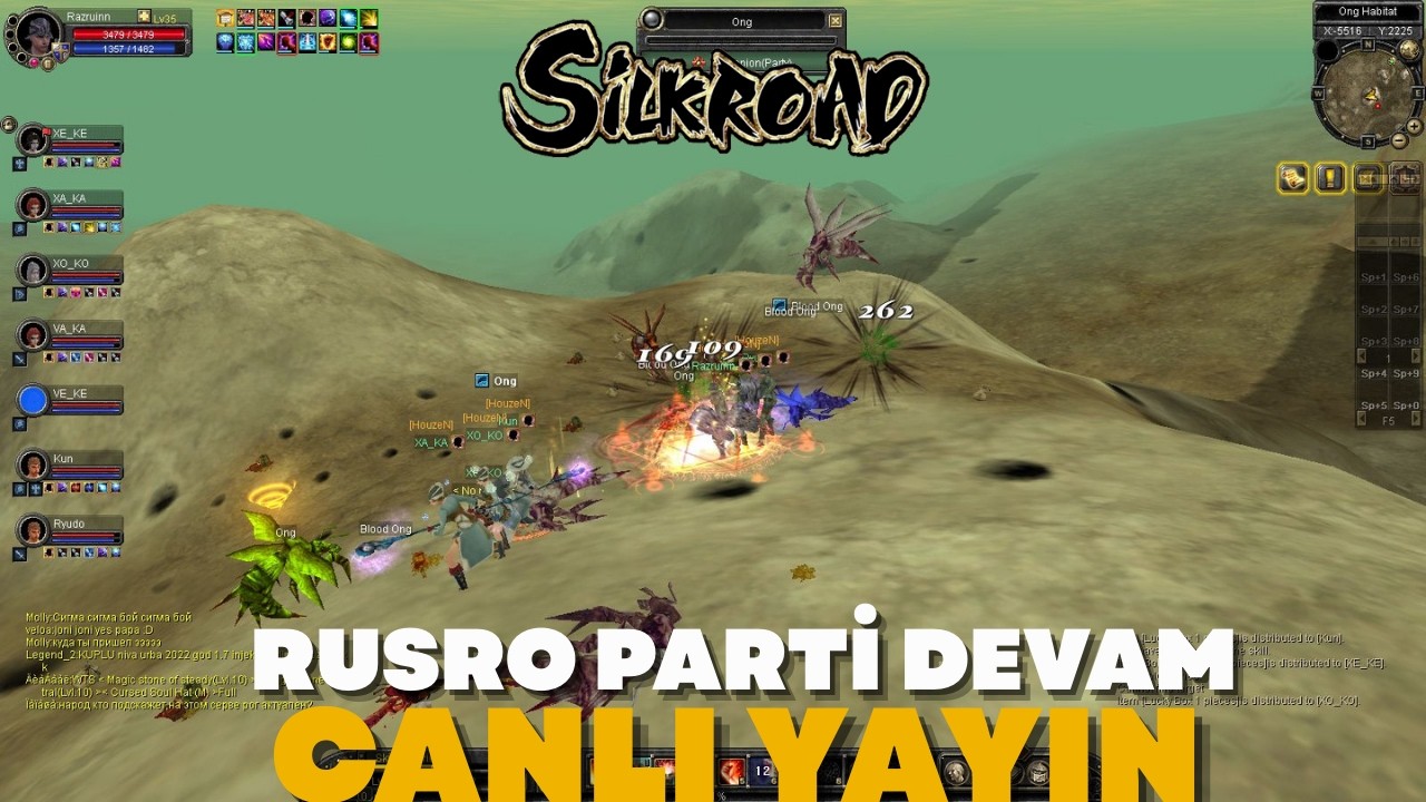 SİLKROAD ONLİNE - RUSRO | PARTİ DEVAMMMM.... | ARDINDAN LOL URF MODU