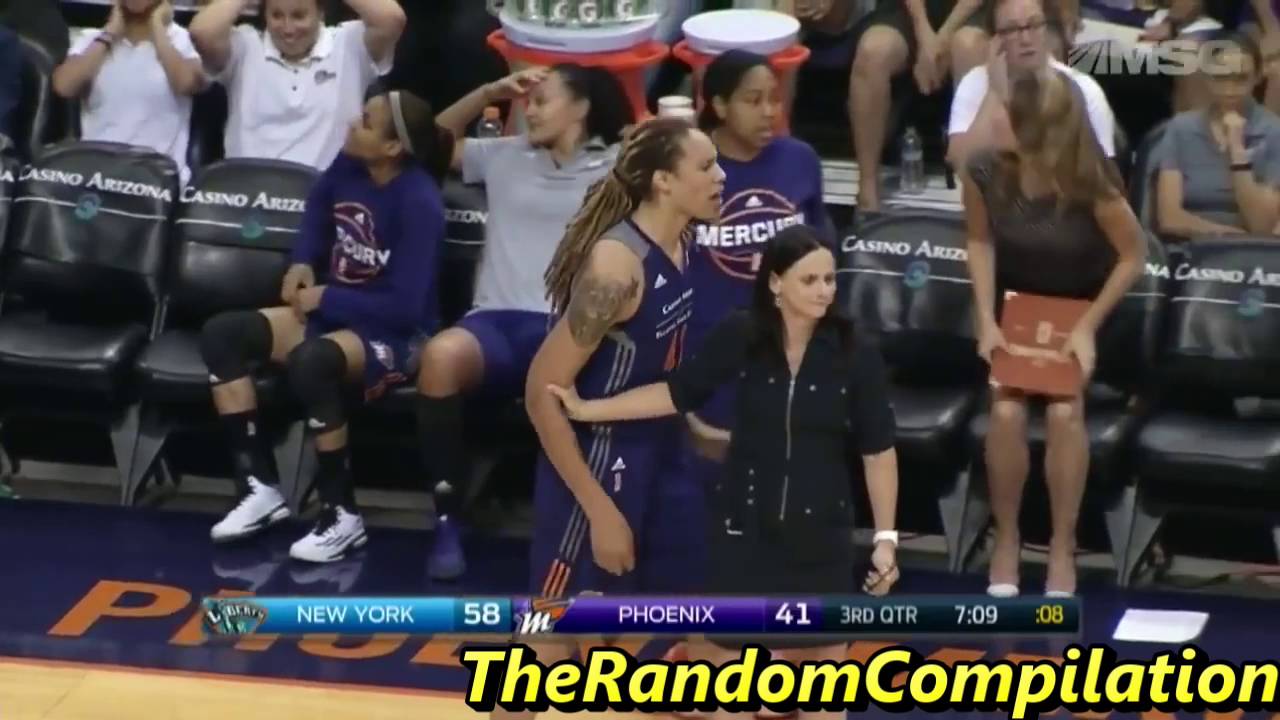 Diana Taurasi And Brittney Griner Gets Ejected Against The Liberty