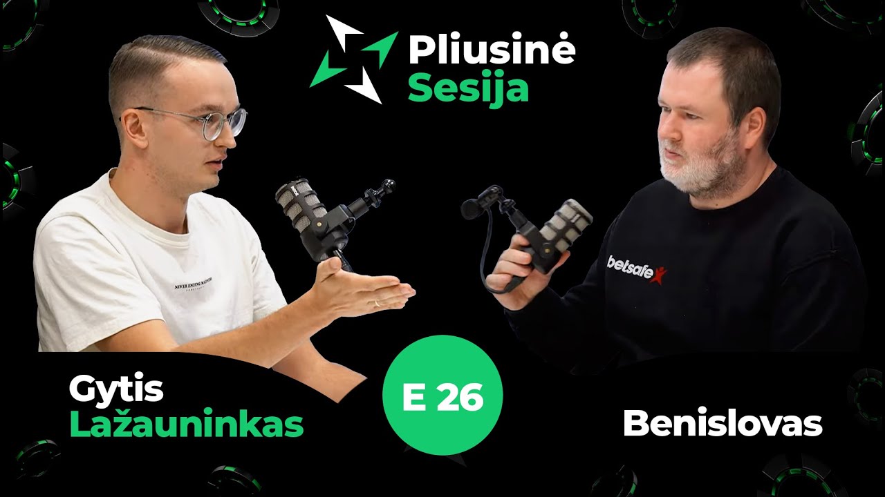 Pliusinė Sesija E26: Kaip laimėti pokeryje su Gyčiu Lažauninku.
