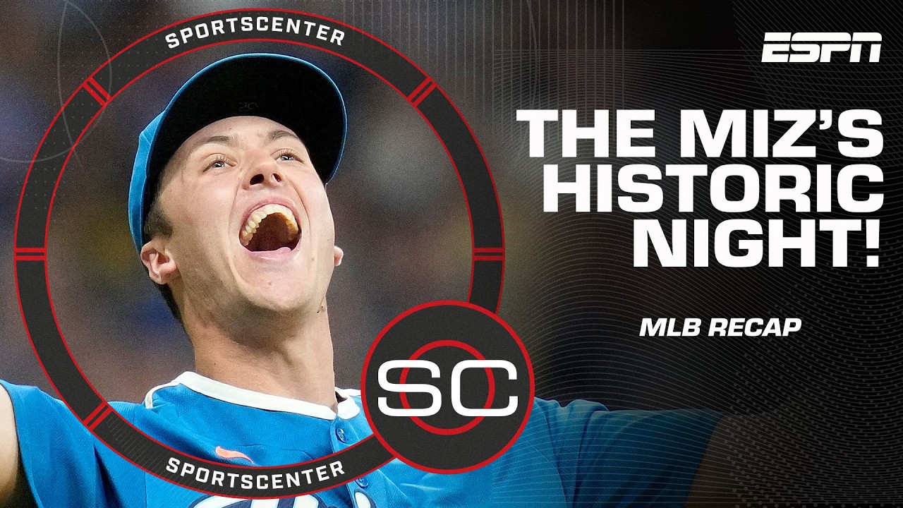 Jacob Misiorowski MAKES HISTORY 🔥 Just like Clayton Kershaw & Max Scherzer | SportsCenter