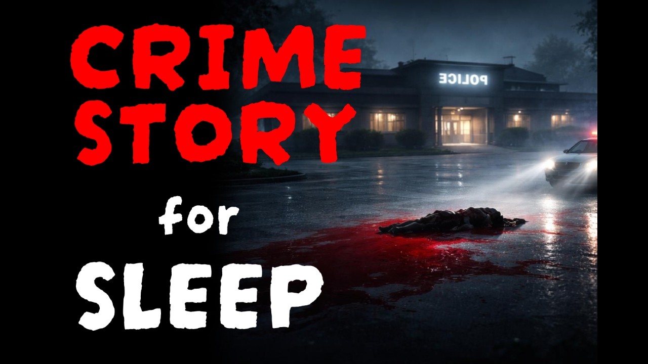 TRUE Crime Stories For Sleep | Rain Sounds | Black Screen | Vol. 1