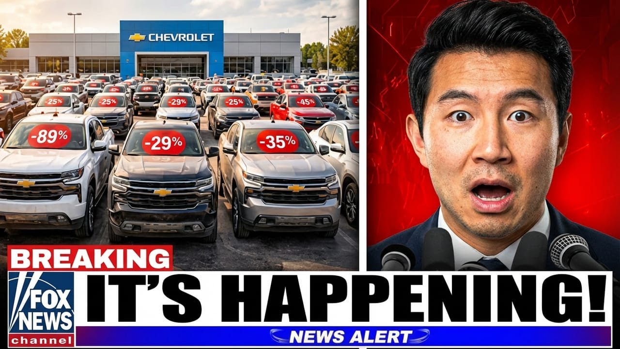 CHEVY Dealers Sell 600,000 Units — $32,000 Discounts Cause Panic!