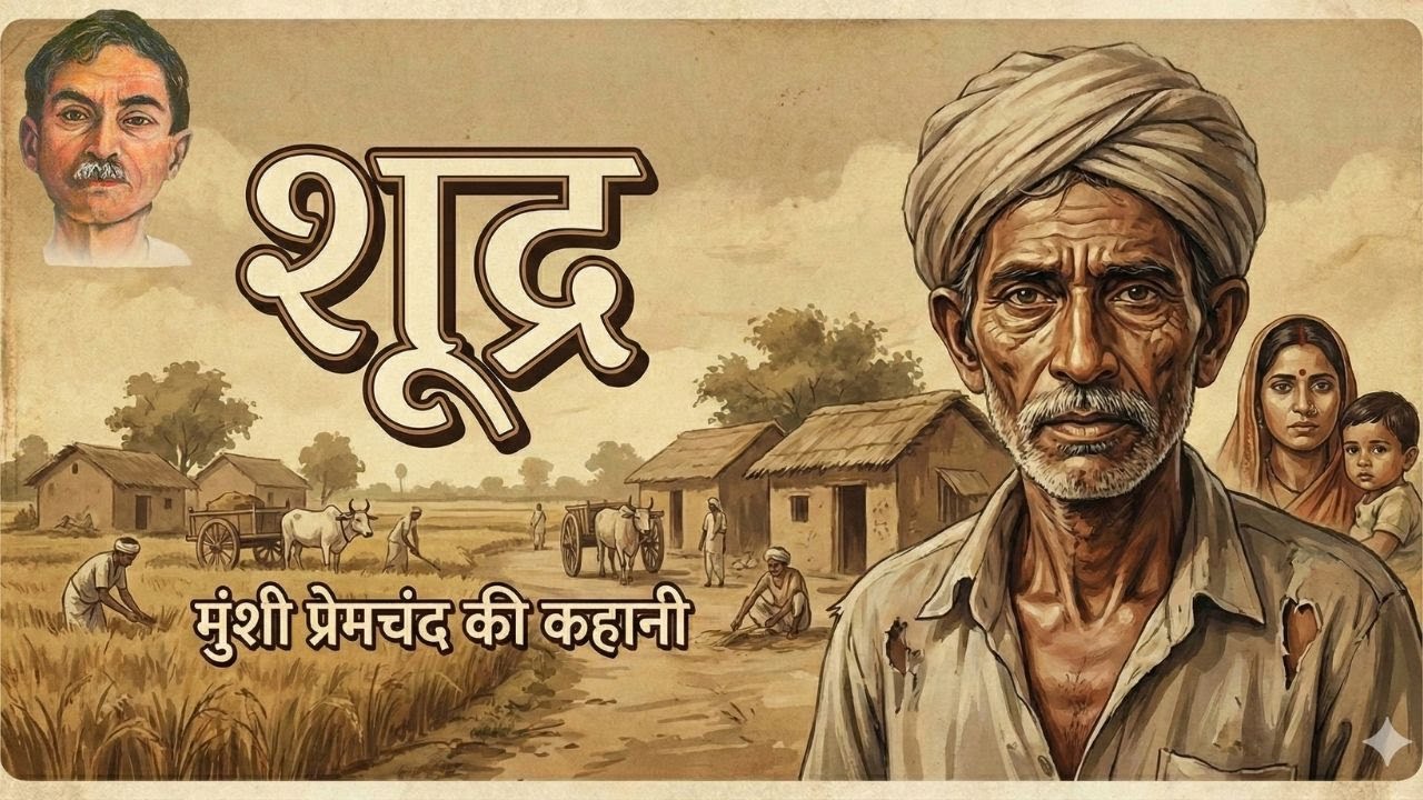 शूद्रा - मुंशी प्रेमचंद की लिखी एक मार्मिक और संवेदनशील कहानी | Shudra - A Story by Munshi Premchand