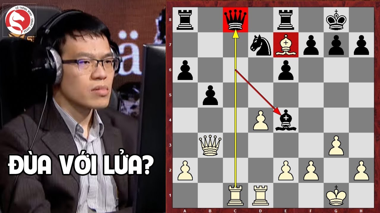 Giả vờ mất Hậu lừa Quang Liêm, vua cờ Carlsen không ngờ bị đứt chuỗi bất bại