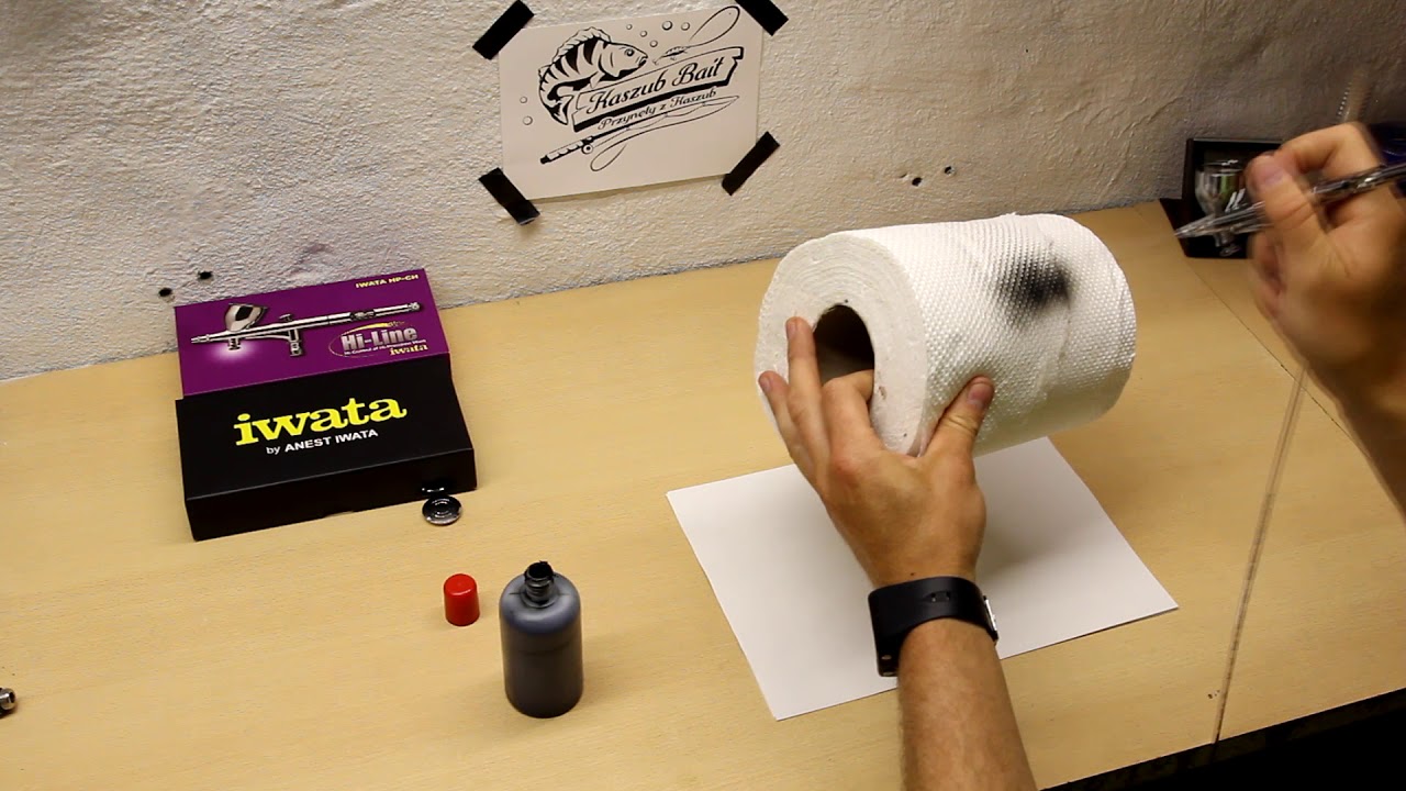 Unboxing & test Iwata HP-CH aerograf