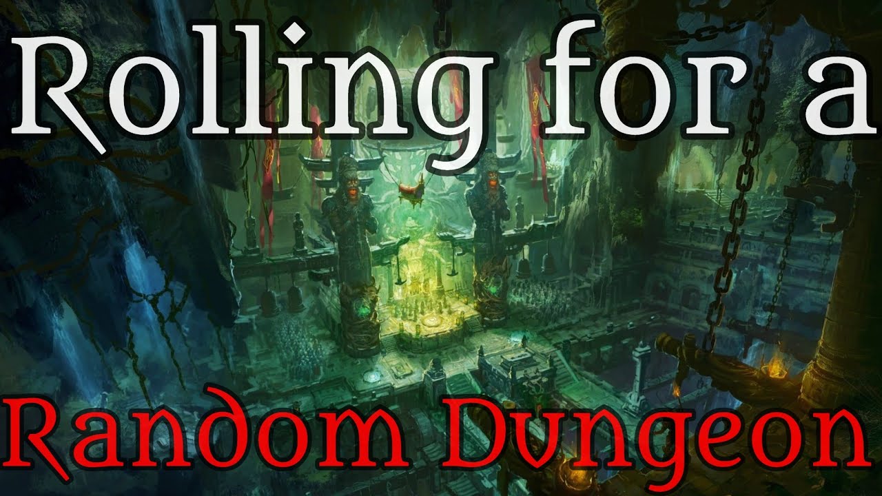 Making a Dungeon the Way WotC Intended | Using the DMG to Make a Random Dungeon