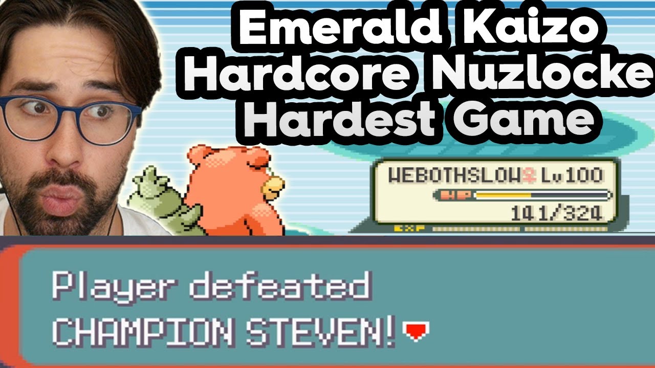 How I Beat the Hardest Nuzlocke of all Time (Emerald Kaizo Hardcore Nuzlocke)