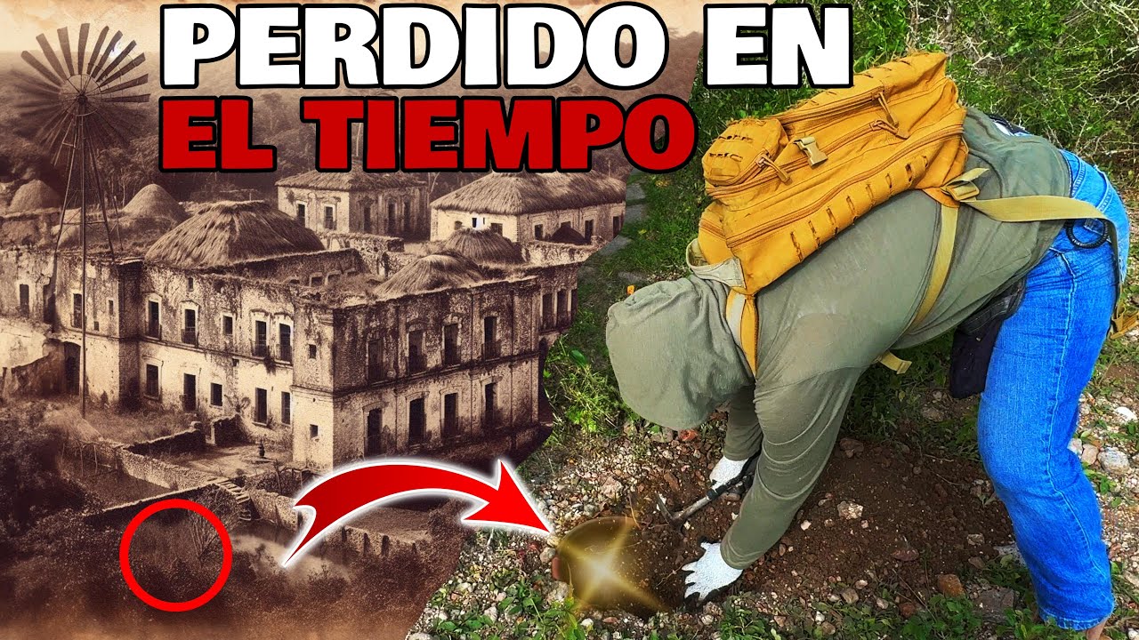Sorprendido al ENCONTRAR ESTO cerca de unas ruinas Buscando tesoros con mi detector de metales