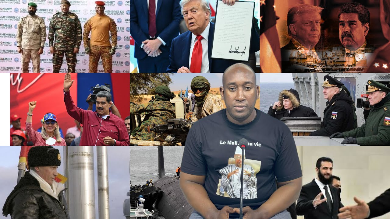 Amara Sylla : La Tentions monte entre USA & Venezuela; Un Sous-marin Russe R&ocirc;de Autour des USA!