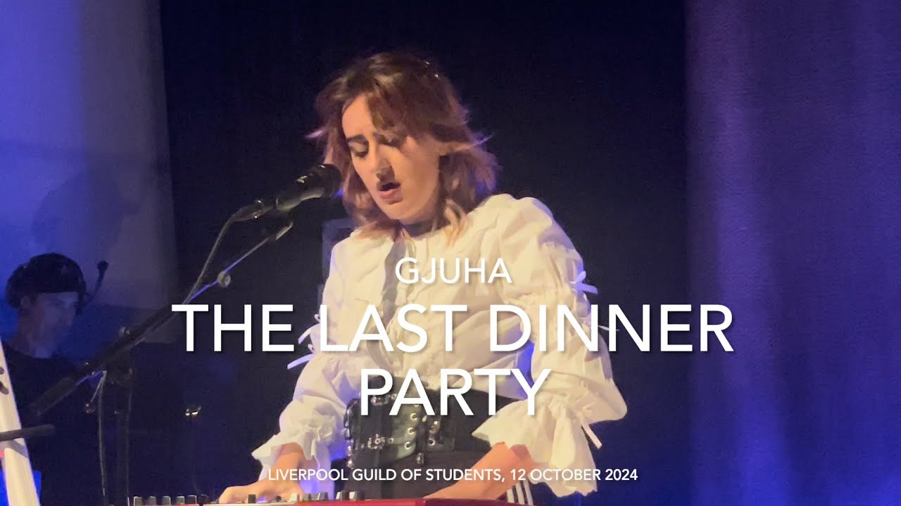 The Last Dinner Party - Gjuha - Live 4k @ Liverpool Guild of Students, 12 October 2024