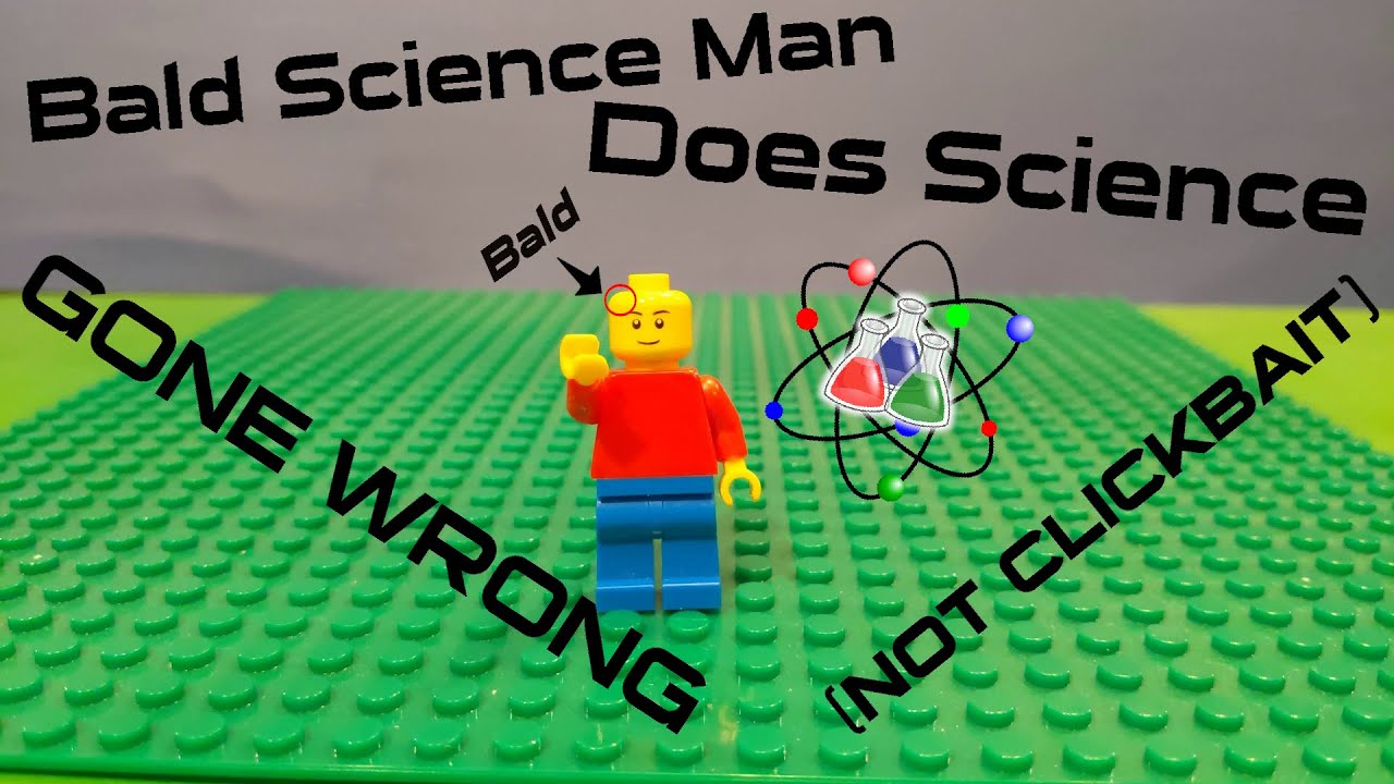 Bald Science Man conducts a Science Experiment (Gone Wrong, NOT CLICKBAIT)