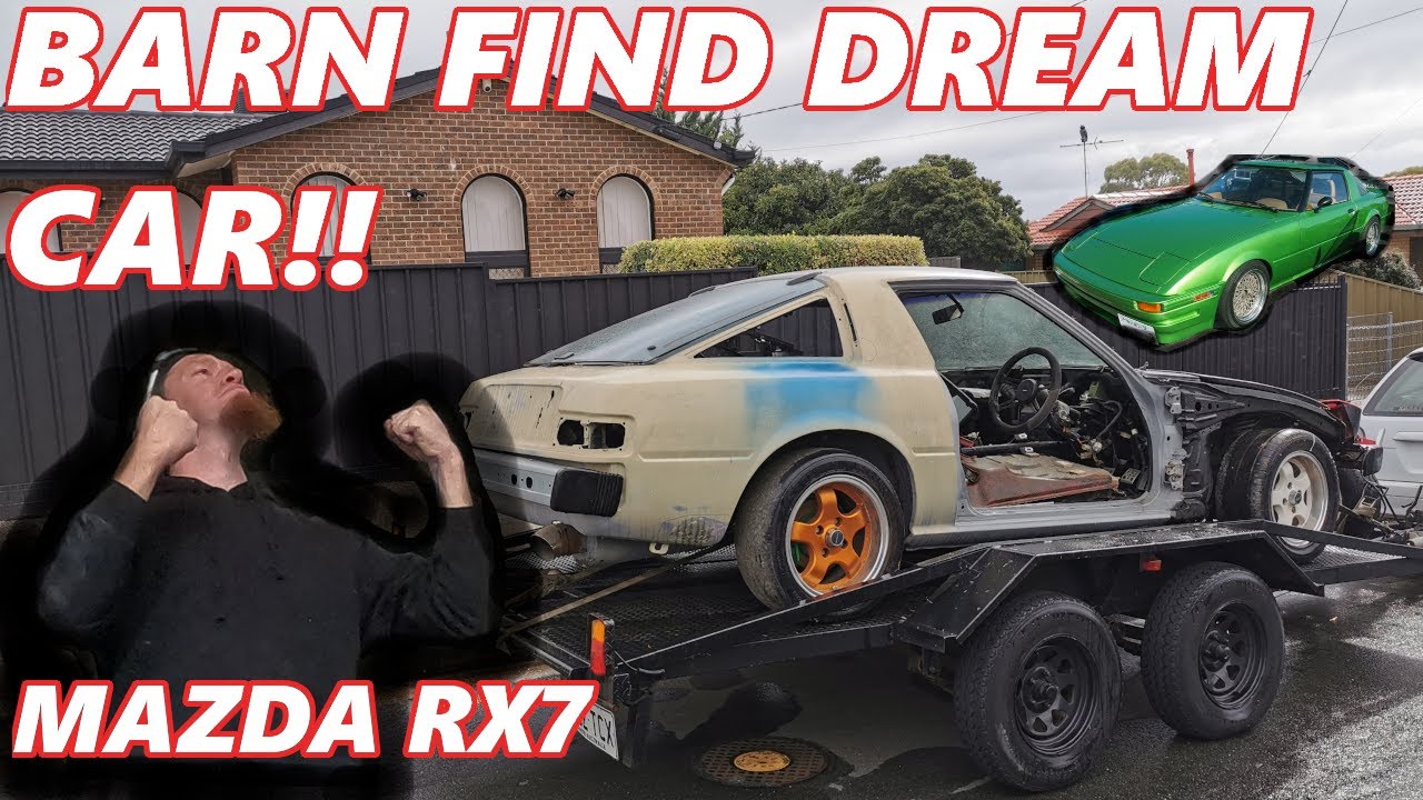 Mazda RX7 Barn find DREAM BUILD - Part 1!