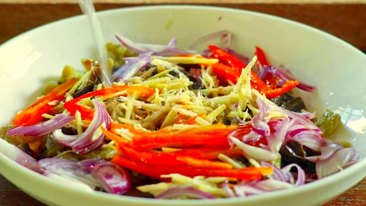 How to make Filipino eggplant ensaalada