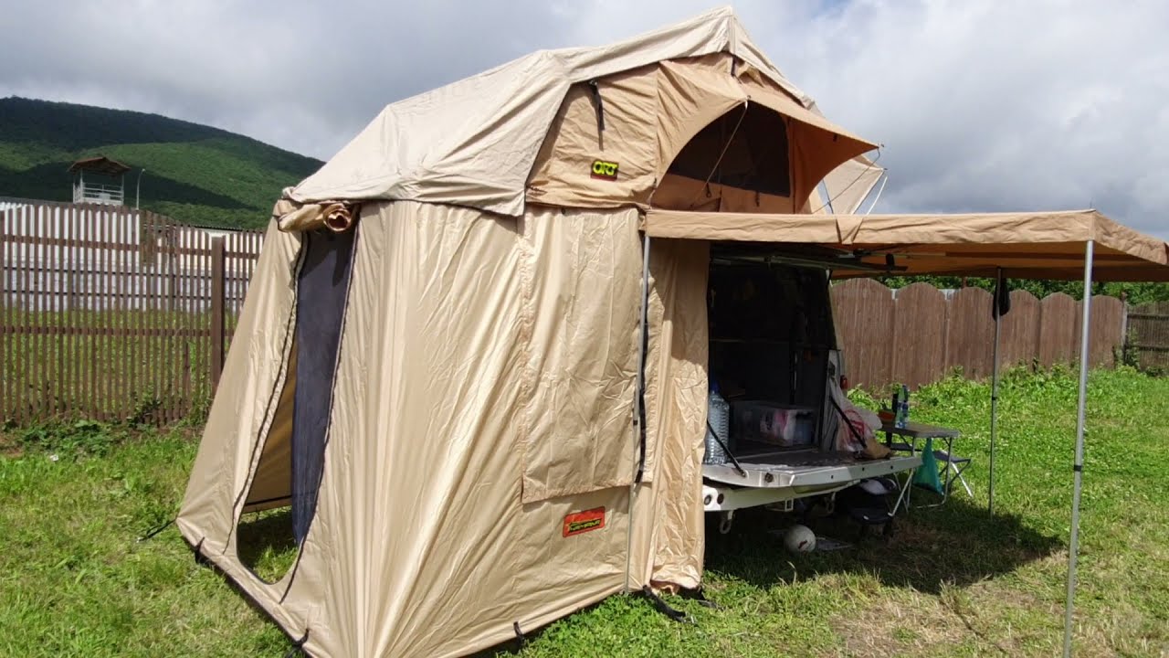 палатка на крышу, тамбур, тент маркиза ORT Kampina