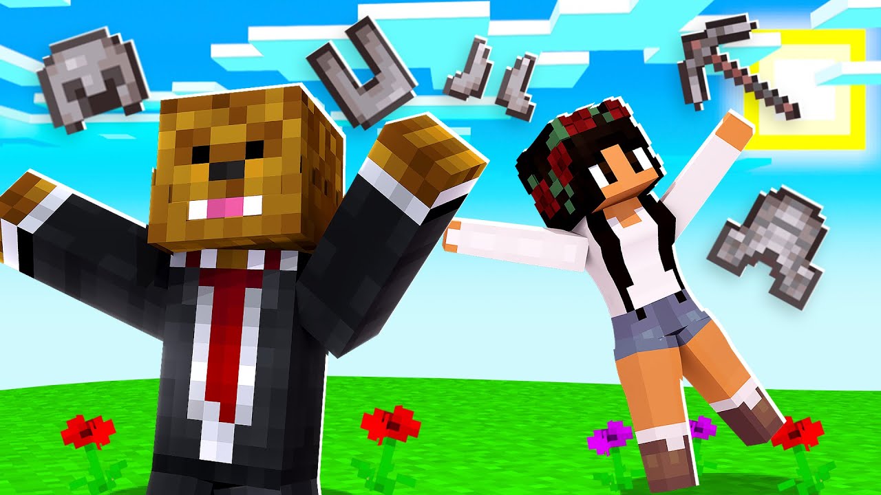 Minecraft - We Made It Rain Netherite In A Randomized Battledome | JeromeASF