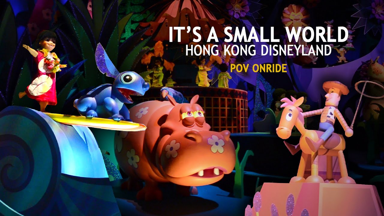 It's a Small World - Hong Kong Disneyland [POV onride]