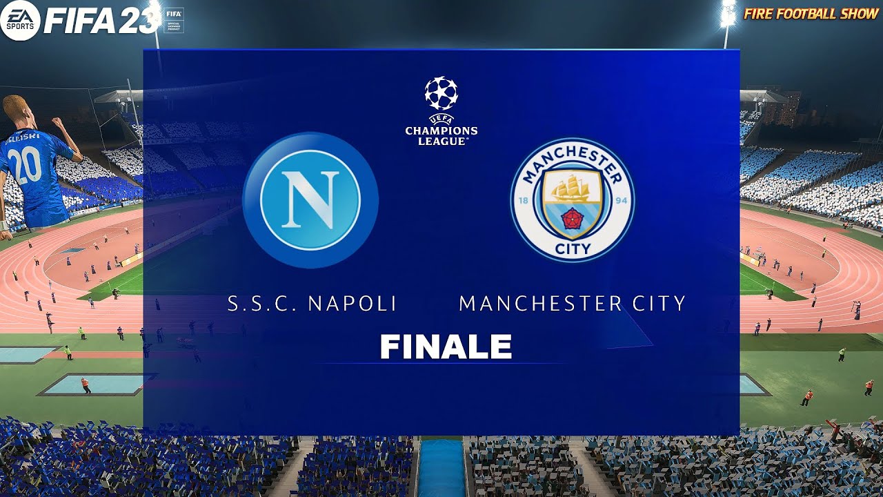 FIFA 23 Napoli - Manchester City | Finale Champions League | Gameplay