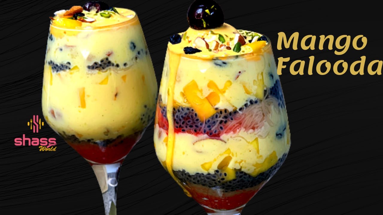 Falooda | Mango Falooda | Falooda Recipe In Malayalam | Mango Recipe | SHASS WORLD 133