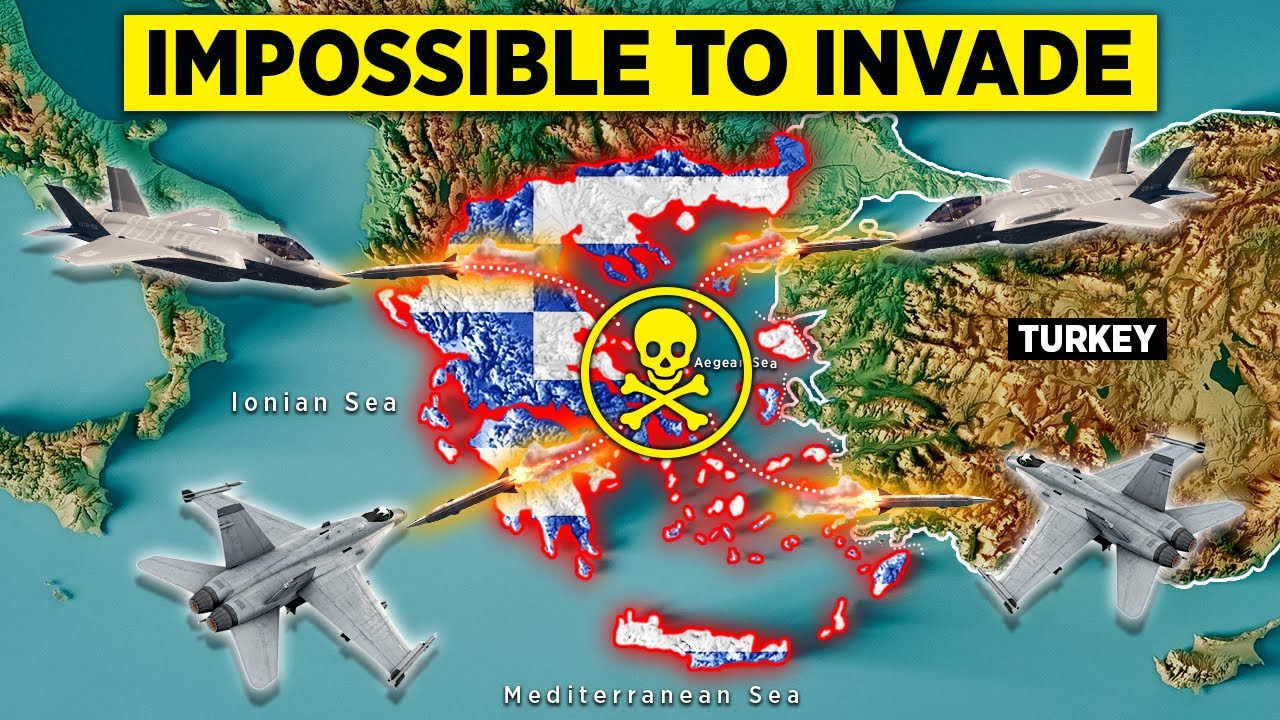 Why GREECE is IMPOSSIBLE to invade?