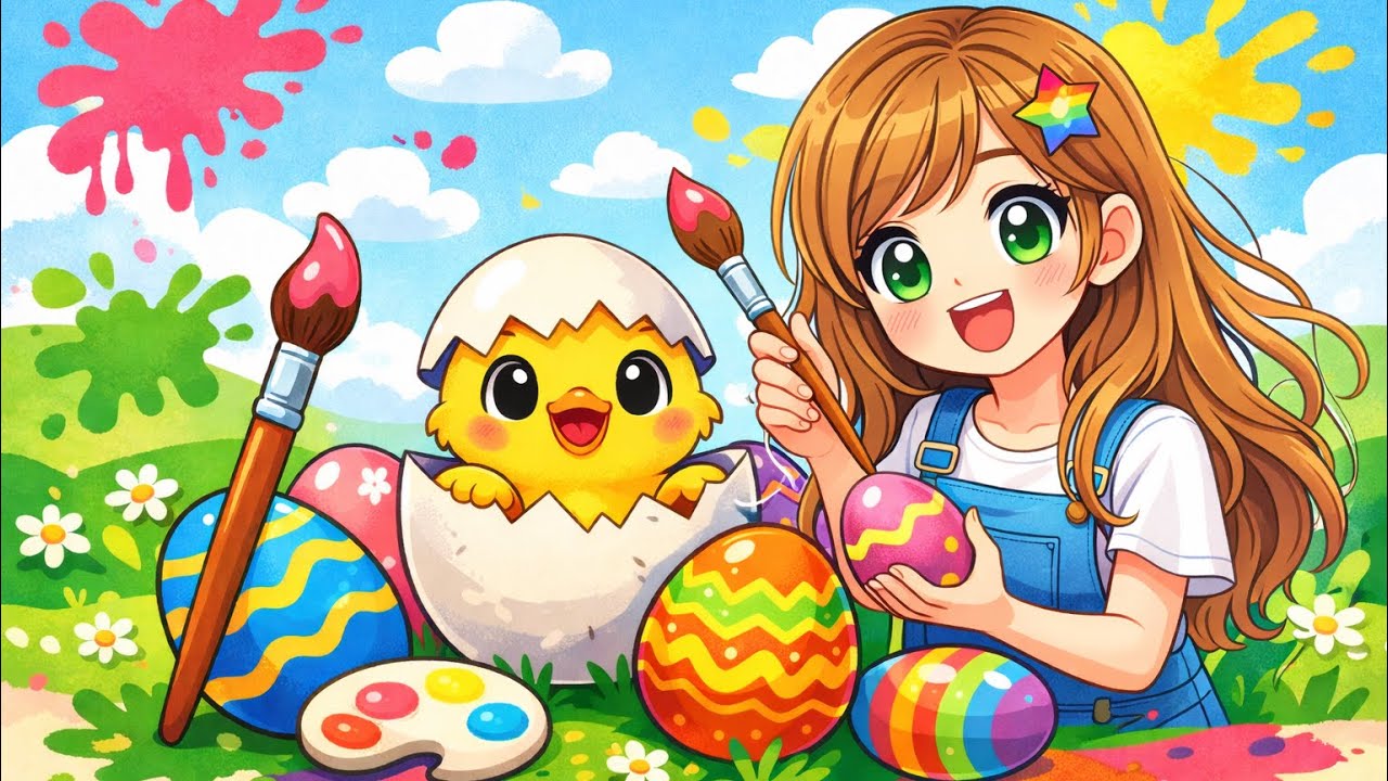 Sfida di Pittura di PASQUA con LEGAMI! 🐣 Provo il NUOVISSIMO KIT di Pasqua #legami #shorts #tutorial
