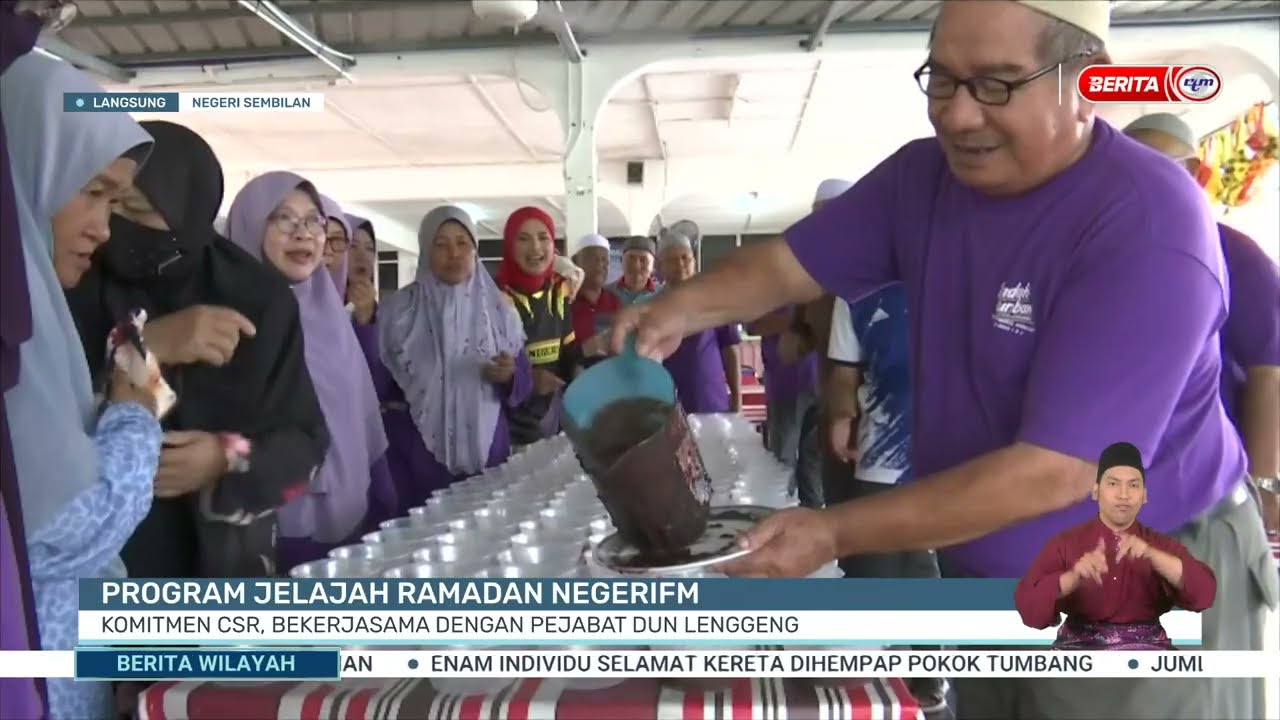 7 MAC 26 -BW- POGRAM JELAJAH RAMADAN NEGERIFM: KOMITMEN CSR, BEKERJASAMA DENGAN PEJABAT DUN LENGGENG