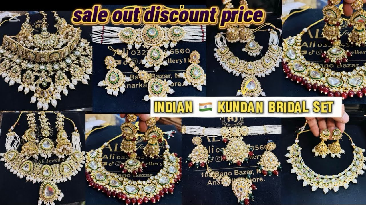 indian kundan Bridal set 