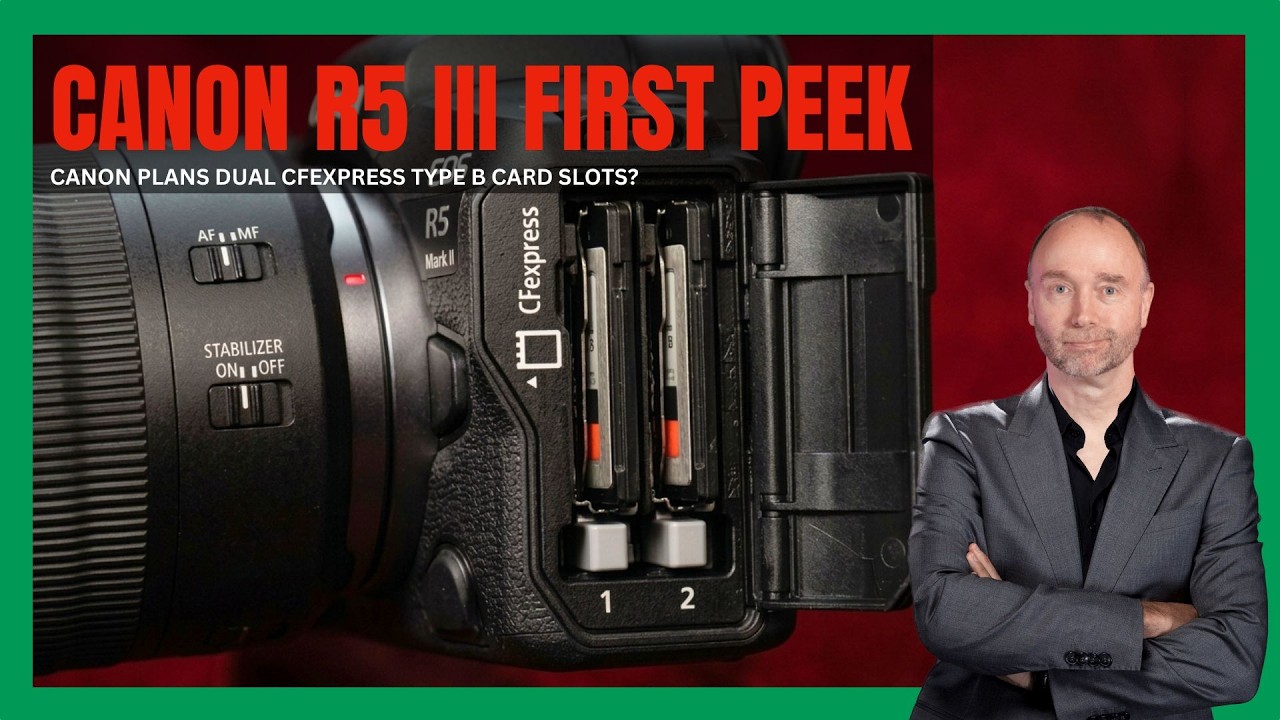 Canon R5 III: A small hardware choice with huge consequences