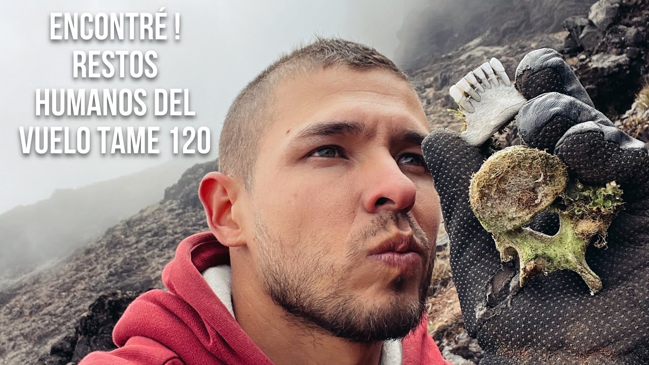 Restos de personas del vuelo TAME 120 | Volcán Cumbal 2001 🛫🌋